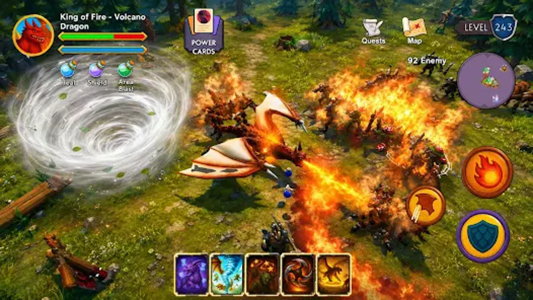 Dragon Guardians: Action RPG screenshot