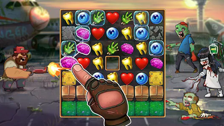 Zombie Blast - Match 3 Puzzle Image