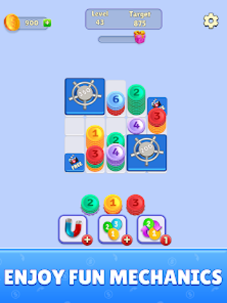 Coin Stack Puzzle Image