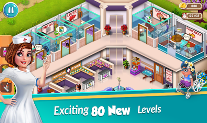 Doctor Dash : Hospital Game screenshot