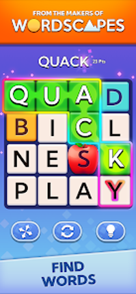 Wordscapes Word Blast screenshot
