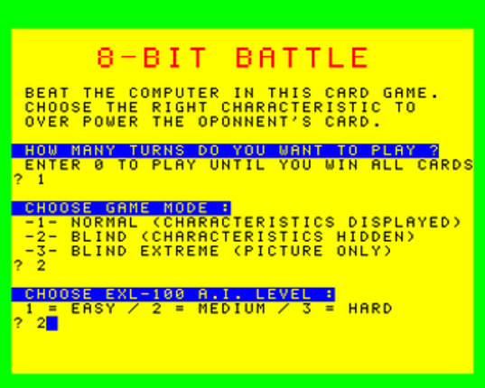 8-bit Battle screenshot
