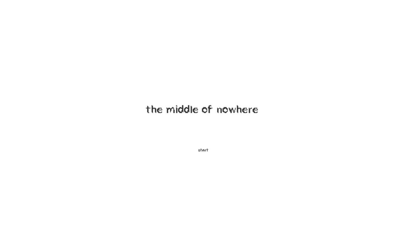 Games like the middle of nowhere