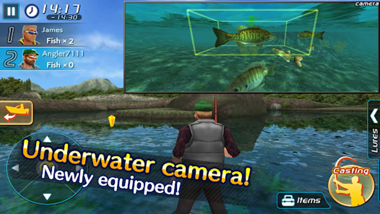 Bass Fishing 3D II screenshot