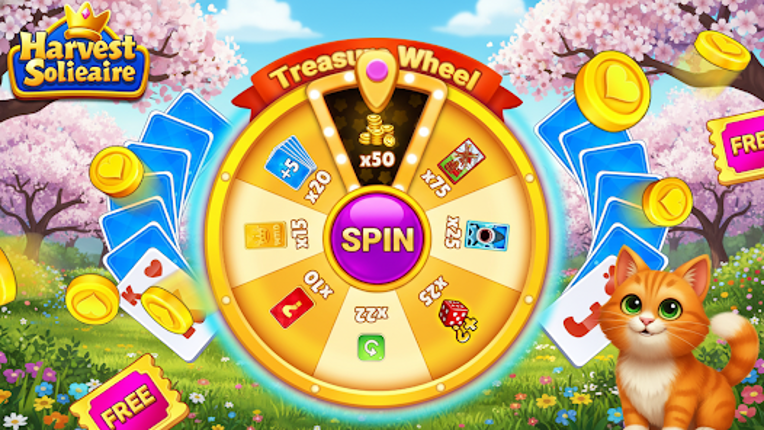 Solitaire Farm: TriPeaks Image