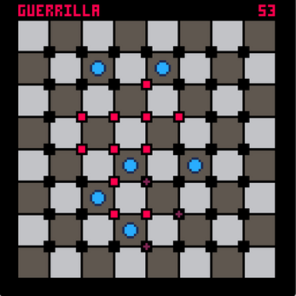 Guerrilla Checkers screenshot