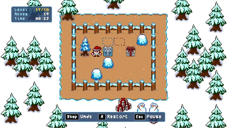 HO HO HO SOKOBAN screenshot