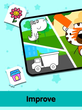 Kids Coloring Games for 3-5 screenshot