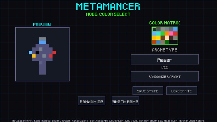 Metamancer screenshot