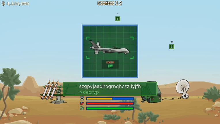 Missile Input screenshot
