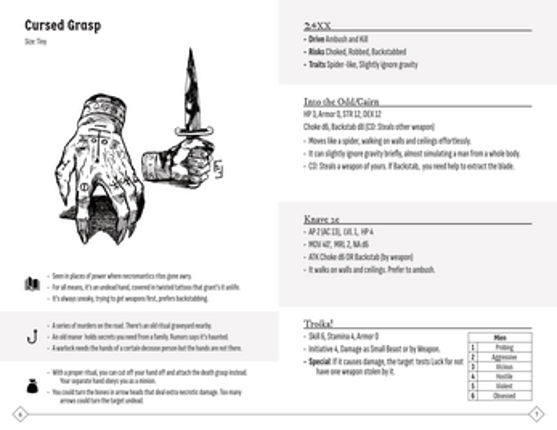 Multi OSR Creature Codex Image