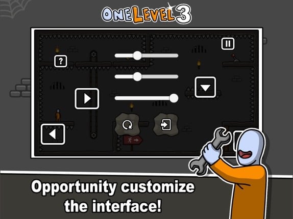 One Level 3 Stickman Jailbreak screenshot