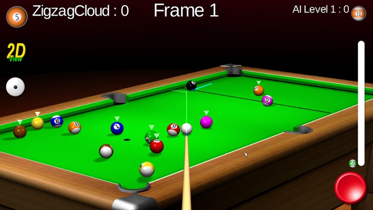 Quick Break Pool screenshot