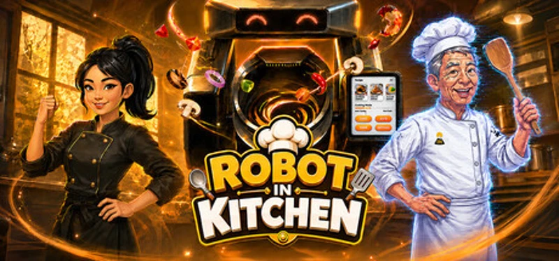 Robot In Kitchen Image