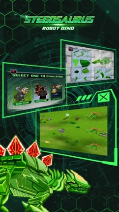 Stegosaurus: Robot Dinosaur - Trivia & Funny Puzzle & dragon free Game Image