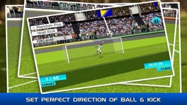 Supper Kick Goal - Football Kick Image