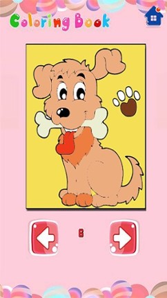 Zafari Cute Animals Coloring Book for Learning screenshot