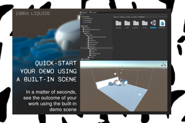 Zibra Liquids Free screenshot