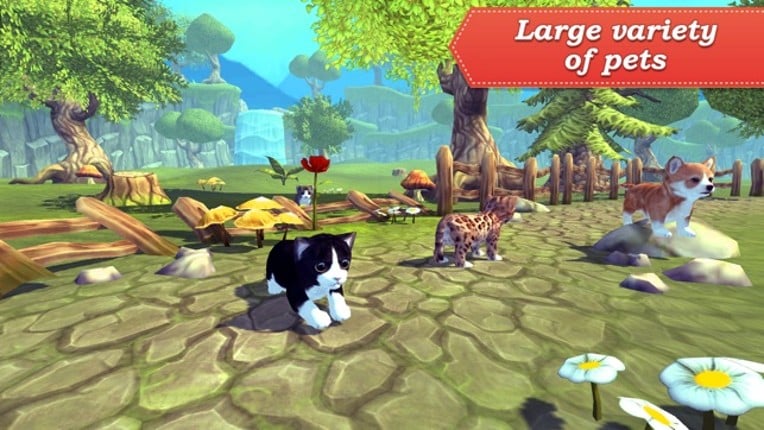 3D Pets in the Maze screenshot