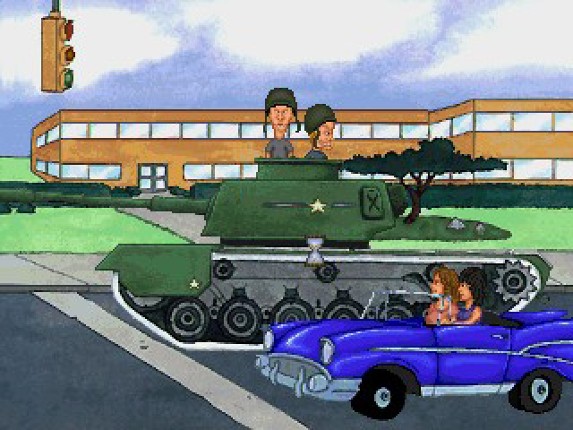 Beavis and Butt-head in Virtual Stupidity Image