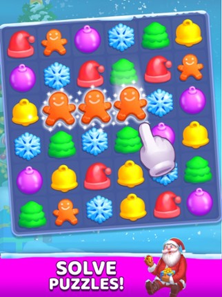 Christmas Santa's Match 3 screenshot