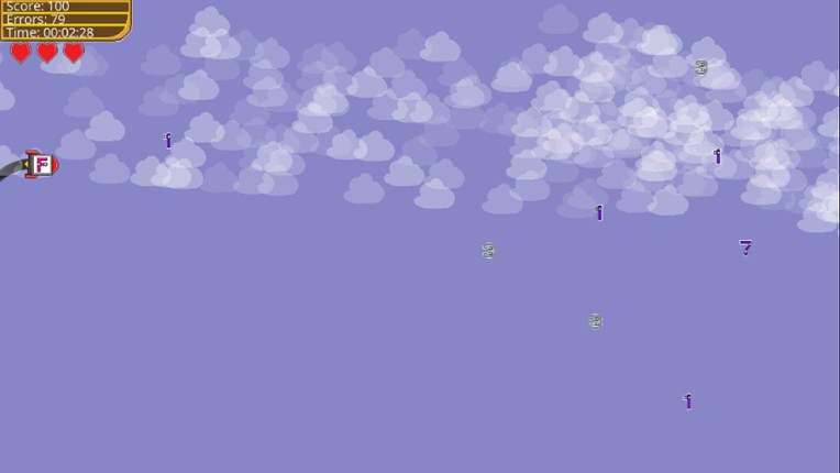 Destroy All Letters - Space Adventure screenshot