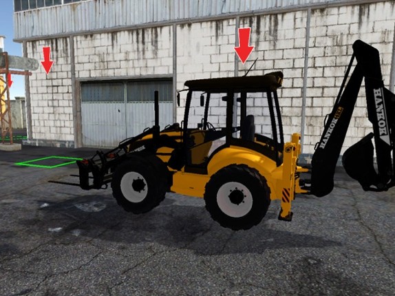 Excavator Simulator Loader 3D Image