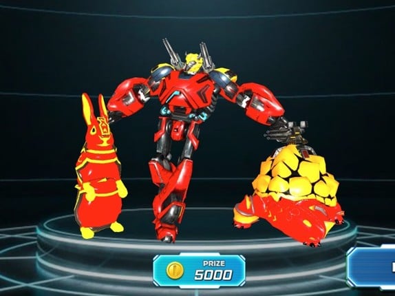 Flying Rabbit Robot Fight screenshot