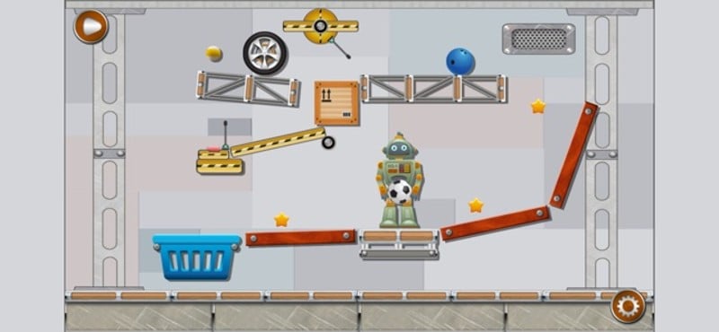 Funny Bots: Physics puzzle screenshot