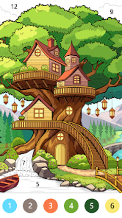 Vivid Color Paint By Number screenshot