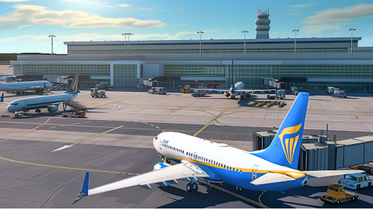 Flight Simulator Plane Game screenshot