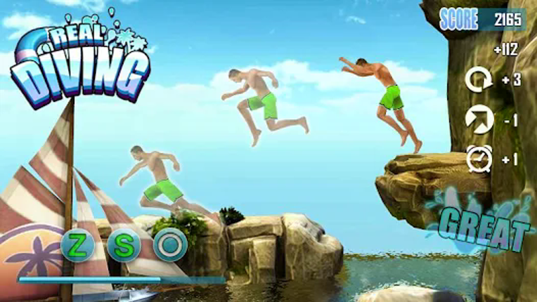 Real Diving 3D screenshot