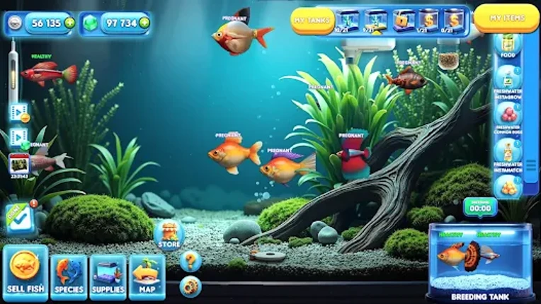 Fish Tycoon 3 Virtual Aquarium Image