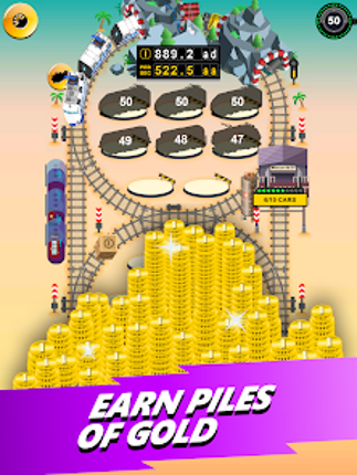 Train Merger Idle Train Tycoon screenshot