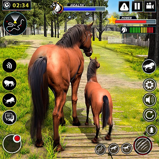 Games like Wild Horse Family Simulator 3D
