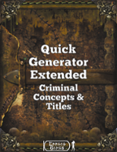 Quick Generator Extended Criminal Concepts & Titles Image