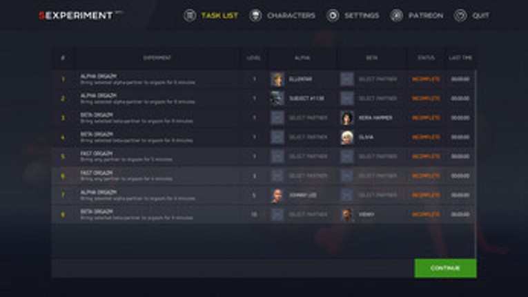 SEXPERIMENT screenshot