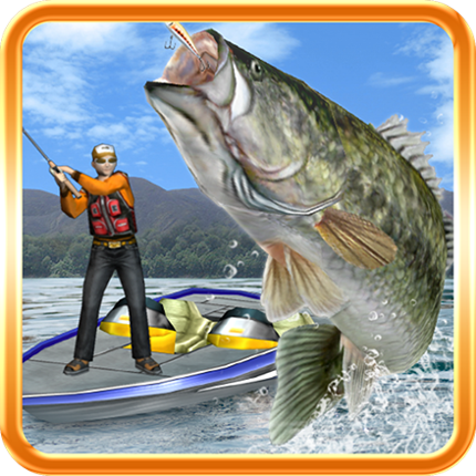 Bass Fishing 3D Image