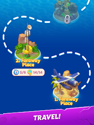 Merge Adventure: Travel Games Image