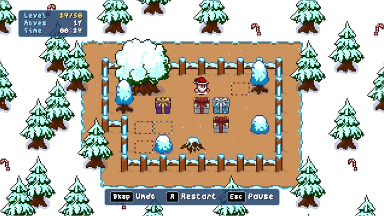 HO HO HO SOKOBAN screenshot
