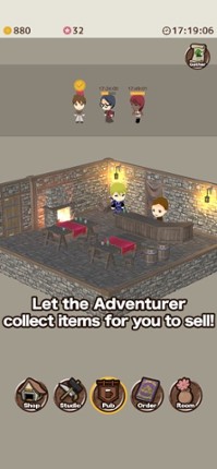 Item shop - crafting game screenshot