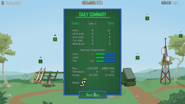 Missile Input screenshot