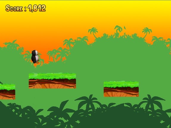 Penguin Run - The Jungle Adventure screenshot