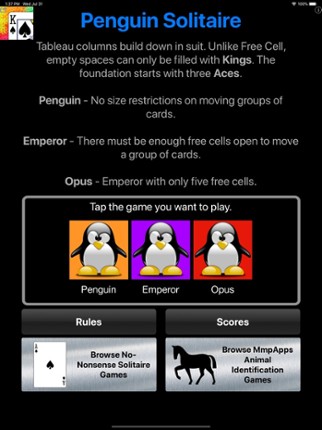 Penguin Solitaire Image