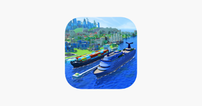 Sea Port: Cargo Ships Harbor Image