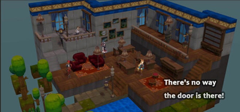 There's no way the door is there! Image