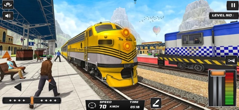 Train Simulator Game 2024 screenshot