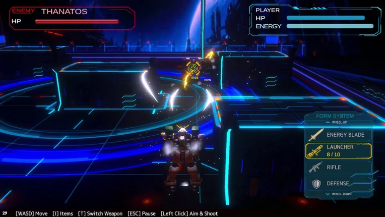 VOID ARMOR: FORM DRIVE screenshot