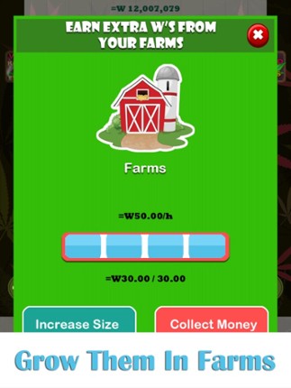 Weed Boss 2 - Run A Ganja Pot Firm And Become The Farm Tycoon Clicker Version screenshot