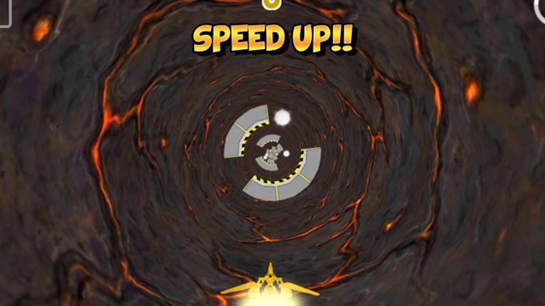 3D Universe Fly - A War-Craft Escape Hovercraft Tunnel Twist Star-Craft Edtion Image